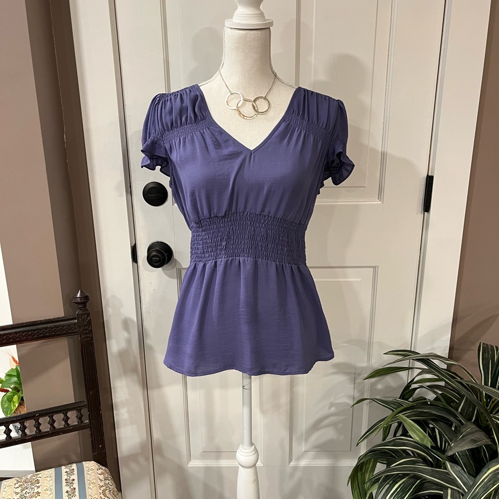 Banana Republic periwinkle top